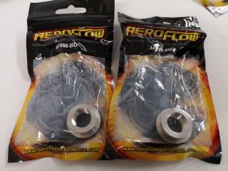 Assorted Aeroflow Fuel System Flare Caps and Bungs
