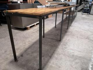 Workshop Work Bench Table, 7210mm Length