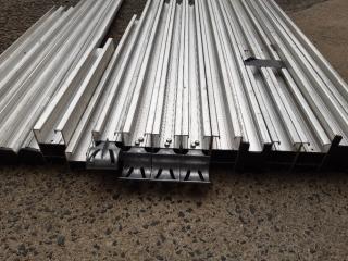 Lot of Aluminum Guide/Mounting Rails