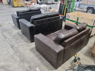 3 x Two Seater Couches