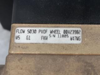 Burkert Type SE35 8035 Inline Flow Meter / Batch Controller w/ Fly Wheel