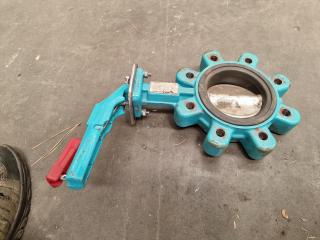 4" DN100 CF8M Butterfly Valve