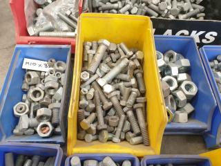 Bin of Bolts and Nuts