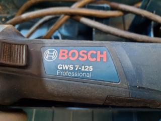 Bosch 125mm Corded Angle Grinder Kit