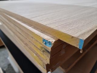 6 Sheets Oak Veneer MDF - 18mm