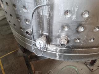Jacketed Stainless Tank with Stirrer
