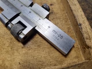 Metric Gear Tooth Thickness Vernier Caliper