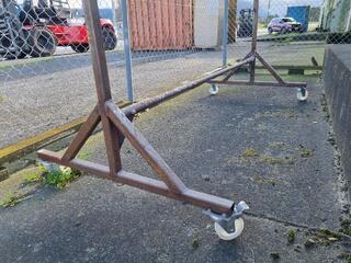 Mobile Heavy Duty Welding Screen Frame