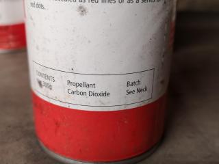14x Chemetall Ardrox Remover/Precleaners & Penetrant Industrial Sprays