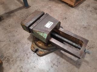 Vintage Heavy Duty Soviet Milling Machine Vice