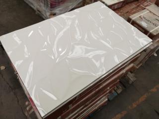 450x300mm Ceramic Wall Tiles, 9.72m2 Coverage