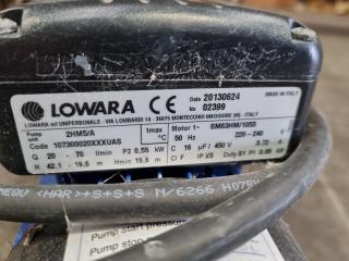 Lowara Industrial Single Phase Water Pump Assembly