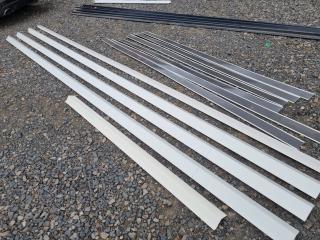 11x Coloured Steel Siding Trim Lengths