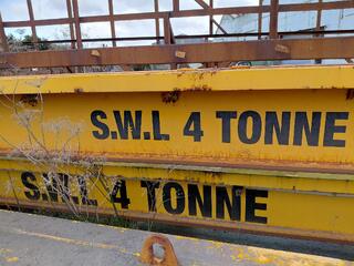3x 14m gantry crane frames