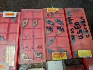 Assorted Packaged and Loose Mill & Lathe Insets Indexes