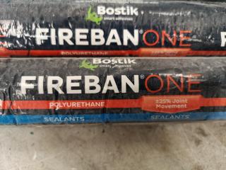 8x Bostik Fireban One Polyurethane Sealant & More