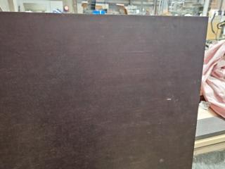 Laminated Plywood Cabinet Board, Brown Surface
