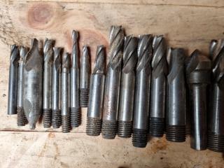 90+ Assorted Milling Bits