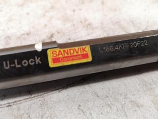 Sandvik Coromant U-Lock Indexable Lathe Boring Bar L166.4KF-20F22