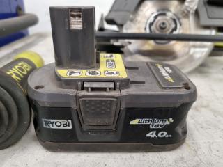 Ryobi Cordless 18V Drill w/ Circular Saw & Battery