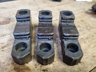 Set of 3x Lathe Chuck Jaws