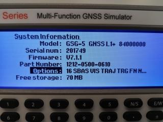 Spectracom GSG-5 Series Multi Function GNSS Simulator