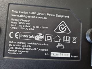 DAS Garten 120V Lithium Ion Battery Charger DGEC440