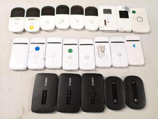 22x Assorted Mobile WiFi Units