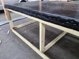 Large Wooden Workshop Table