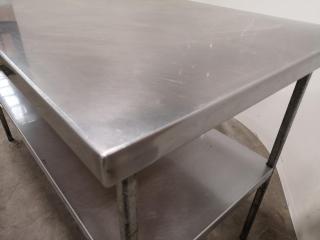 Stainless Steel Commercial Kitchen Prep Bench Table
