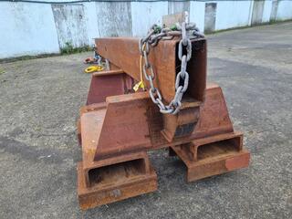 Forklift Mounted Lifting Extension Frame
