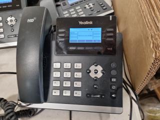 7x Yealink Ultra-Elegant IP Phones SIP-T41S