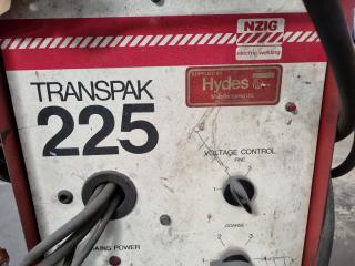 NZIG Transpak 225 Three Phase Mig Welder