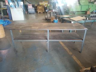 Long Steel Workbench