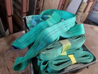 28x Lifting Straps / Slings, 2-Ton Capacity