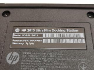 HP UltraSlim Notebook Laptop Docking Station D9Y32AA, New