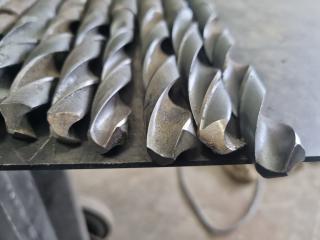 10 x Large Drill Bits 