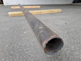 3.9m Steel Pipe, 75mm Diameter