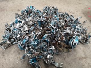 86x Fixed 90-Degree Scaffolding Clamps