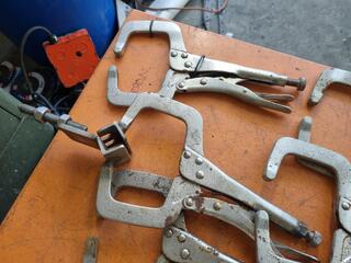 9x Locking C-Clamps