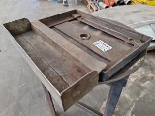 Custom Heavy Steel Small Workshop Table