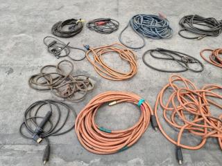 Large Assortment of Welding Cable Equipment