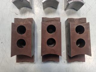 3 Sets of CNC Chuck Jaws