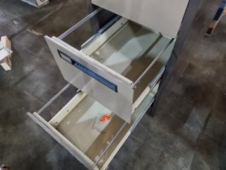 Precision 3-Drawer Steel File Cabinet