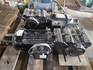 Marquip 3~ 7.4HP Motor w/ Gearbox attached