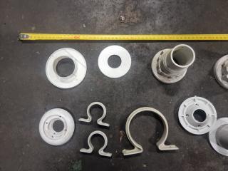 Assortment of PVC Pipe Fittings