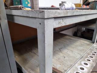 Sturdy Workshop Low Table Storage Shelf Bench