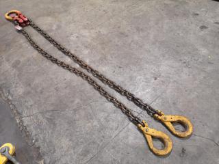 2-Leg Lifting Chain Set, 7500kg Capacity