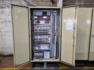 Industrial Electronics Cabinet and Contents