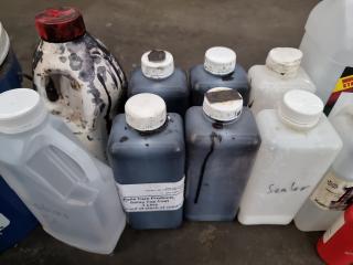 Assortment of Upholstery Cleaners, Oils, and Protectants